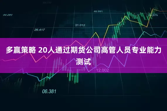 多赢策略 20人通过期货公司高管人员专业能力测试